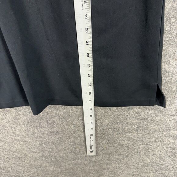 Ann Taylor Blouse Women L Large Black Rhinestone Sleeveless Wide Strap Zipper - Picture 4 of 7